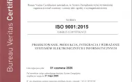 certyfikat iso 9001:2015 lata 2026-2029